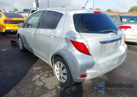 2014 Toyota Yaris L (Tmc/Cbu Plant) z USA, uszkodzony, nr VIN JTDKTUD36ED596792